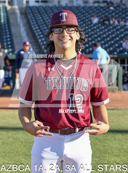 Thumbnail 2 in 2024 AZBCA 1A, 2A, 3A NORTH vs SOUTH ALL-STARS photogallery.