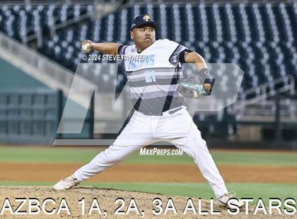 Thumbnail 3 in 2024 AZBCA 1A, 2A, 3A NORTH vs SOUTH ALL-STARS photogallery.