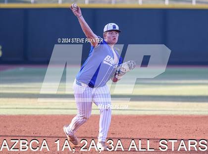 Thumbnail 2 in 2024 AZBCA 1A, 2A, 3A NORTH vs SOUTH ALL-STARS photogallery.