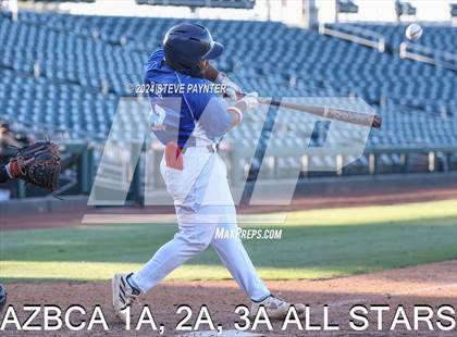 Thumbnail 2 in 2024 AZBCA 1A, 2A, 3A NORTH vs SOUTH ALL-STARS photogallery.