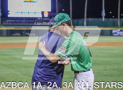 Thumbnail 1 in 2024 AZBCA 1A, 2A, 3A NORTH vs SOUTH ALL-STARS photogallery.