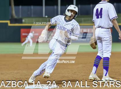 Thumbnail 3 in 2024 AZBCA 1A, 2A, 3A NORTH vs SOUTH ALL-STARS photogallery.