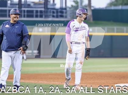 Thumbnail 3 in 2024 AZBCA 1A, 2A, 3A NORTH vs SOUTH ALL-STARS photogallery.