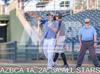 Thumbnail 2 in 2024 AZBCA 1A, 2A, 3A NORTH vs SOUTH ALL-STARS photogallery.