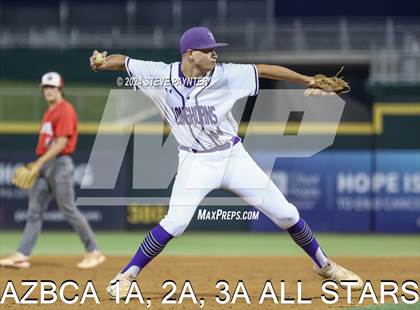Thumbnail 3 in 2024 AZBCA 1A, 2A, 3A NORTH vs SOUTH ALL-STARS photogallery.
