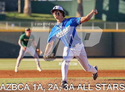 Thumbnail 2 in 2024 AZBCA 1A, 2A, 3A NORTH vs SOUTH ALL-STARS photogallery.