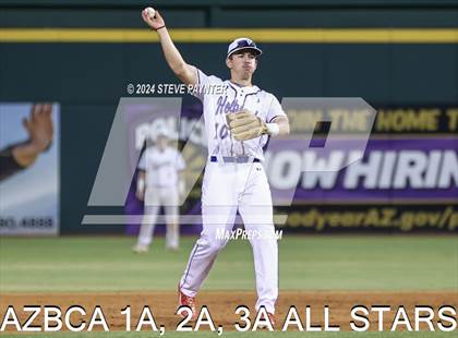 Thumbnail 1 in 2024 AZBCA 1A, 2A, 3A NORTH vs SOUTH ALL-STARS photogallery.