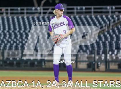 Thumbnail 2 in 2024 AZBCA 1A, 2A, 3A NORTH vs SOUTH ALL-STARS photogallery.