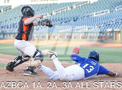 Thumbnail 2 in 2024 AZBCA 1A, 2A, 3A NORTH vs SOUTH ALL-STARS photogallery.
