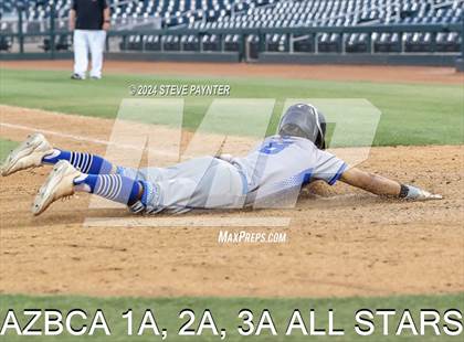 Thumbnail 3 in 2024 AZBCA 1A, 2A, 3A NORTH vs SOUTH ALL-STARS photogallery.