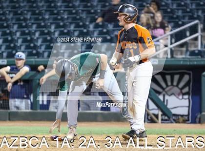 Thumbnail 3 in 2024 AZBCA 1A, 2A, 3A NORTH vs SOUTH ALL-STARS photogallery.