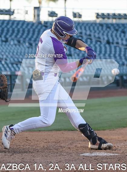Thumbnail 2 in 2024 AZBCA 1A, 2A, 3A NORTH vs SOUTH ALL-STARS photogallery.