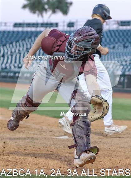 Thumbnail 1 in 2024 AZBCA 1A, 2A, 3A NORTH vs SOUTH ALL-STARS photogallery.
