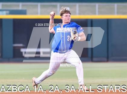 Thumbnail 2 in 2024 AZBCA 1A, 2A, 3A NORTH vs SOUTH ALL-STARS photogallery.
