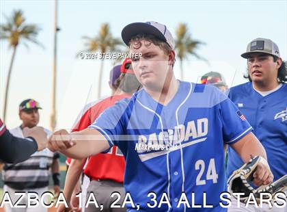 Thumbnail 1 in 2024 AZBCA 1A, 2A, 3A NORTH vs SOUTH ALL-STARS photogallery.