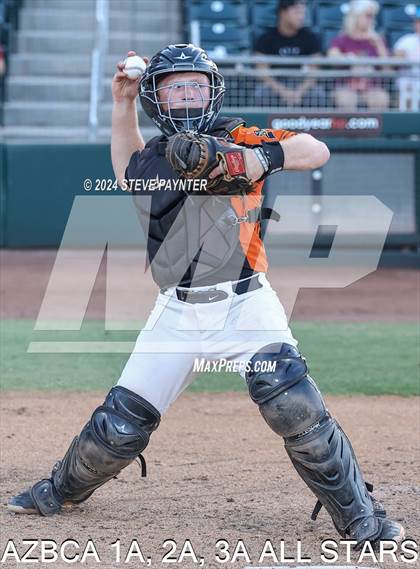 Thumbnail 3 in 2024 AZBCA 1A, 2A, 3A NORTH vs SOUTH ALL-STARS photogallery.