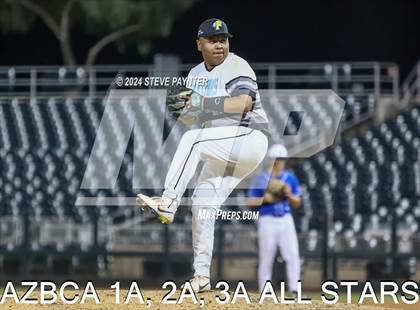 Thumbnail 2 in 2024 AZBCA 1A, 2A, 3A NORTH vs SOUTH ALL-STARS photogallery.