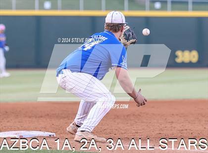 Thumbnail 2 in 2024 AZBCA 1A, 2A, 3A NORTH vs SOUTH ALL-STARS photogallery.
