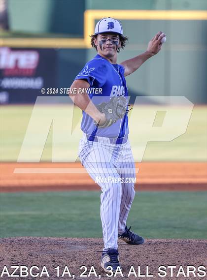 Thumbnail 1 in 2024 AZBCA 1A, 2A, 3A NORTH vs SOUTH ALL-STARS photogallery.