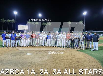 Thumbnail 1 in 2024 AZBCA 1A, 2A, 3A NORTH vs SOUTH ALL-STARS photogallery.