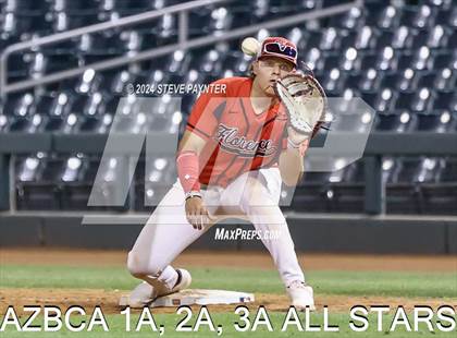 Thumbnail 2 in 2024 AZBCA 1A, 2A, 3A NORTH vs SOUTH ALL-STARS photogallery.