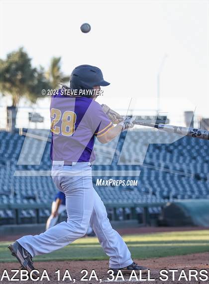 Thumbnail 2 in 2024 AZBCA 1A, 2A, 3A NORTH vs SOUTH ALL-STARS photogallery.