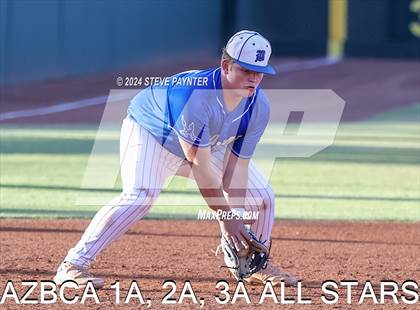 Thumbnail 3 in 2024 AZBCA 1A, 2A, 3A NORTH vs SOUTH ALL-STARS photogallery.