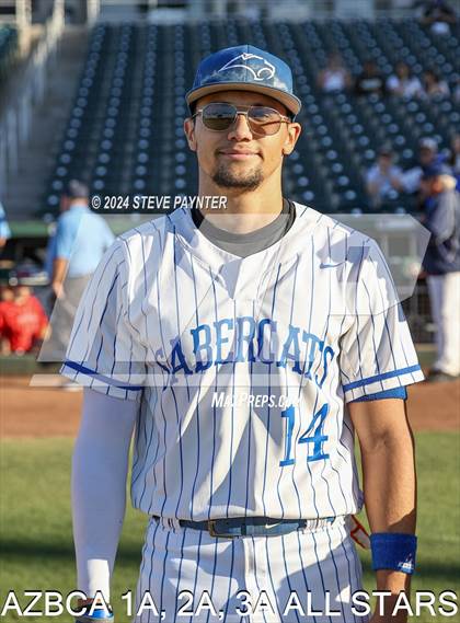 Thumbnail 1 in 2024 AZBCA 1A, 2A, 3A NORTH vs SOUTH ALL-STARS photogallery.