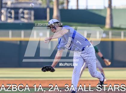 Thumbnail 3 in 2024 AZBCA 1A, 2A, 3A NORTH vs SOUTH ALL-STARS photogallery.