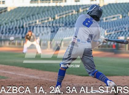 Thumbnail 2 in 2024 AZBCA 1A, 2A, 3A NORTH vs SOUTH ALL-STARS photogallery.