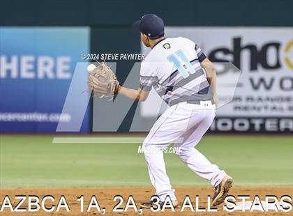 Thumbnail 3 in 2024 AZBCA 1A, 2A, 3A NORTH vs SOUTH ALL-STARS photogallery.
