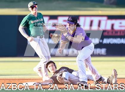 Thumbnail 2 in 2024 AZBCA 1A, 2A, 3A NORTH vs SOUTH ALL-STARS photogallery.