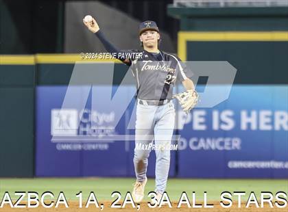 Thumbnail 1 in 2024 AZBCA 1A, 2A, 3A NORTH vs SOUTH ALL-STARS photogallery.