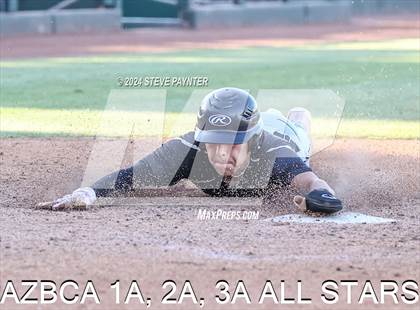 Thumbnail 2 in 2024 AZBCA 1A, 2A, 3A NORTH vs SOUTH ALL-STARS photogallery.