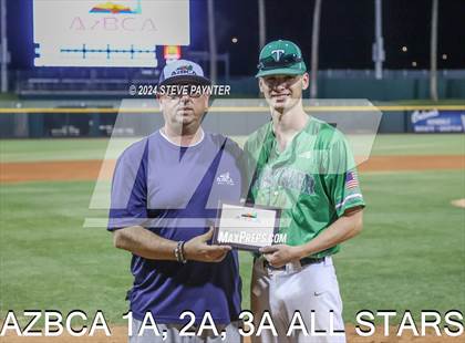Thumbnail 2 in 2024 AZBCA 1A, 2A, 3A NORTH vs SOUTH ALL-STARS photogallery.
