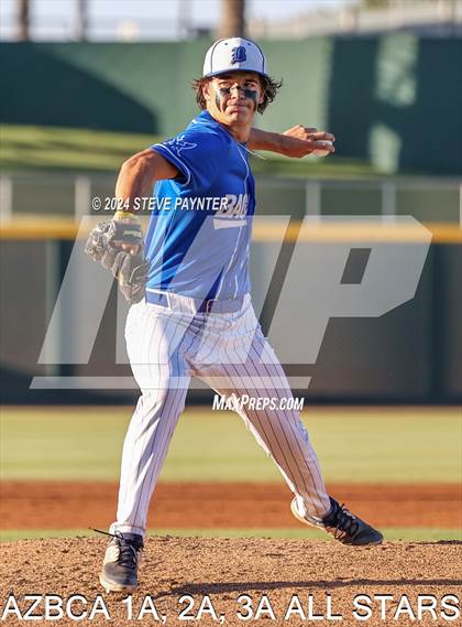 Thumbnail 3 in 2024 AZBCA 1A, 2A, 3A NORTH vs SOUTH ALL-STARS photogallery.