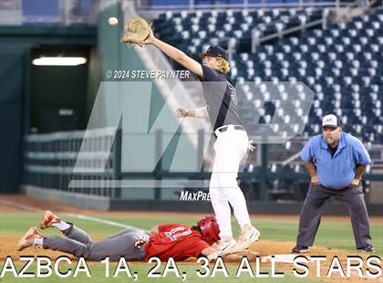 Thumbnail 3 in 2024 AZBCA 1A, 2A, 3A NORTH vs SOUTH ALL-STARS photogallery.