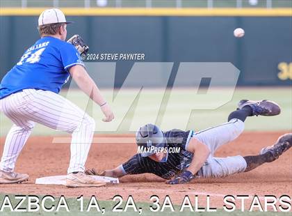 Thumbnail 1 in 2024 AZBCA 1A, 2A, 3A NORTH vs SOUTH ALL-STARS photogallery.
