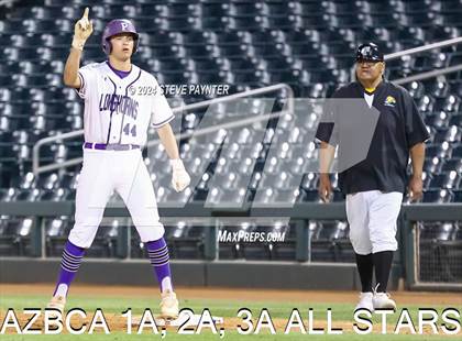 Thumbnail 3 in 2024 AZBCA 1A, 2A, 3A NORTH vs SOUTH ALL-STARS photogallery.