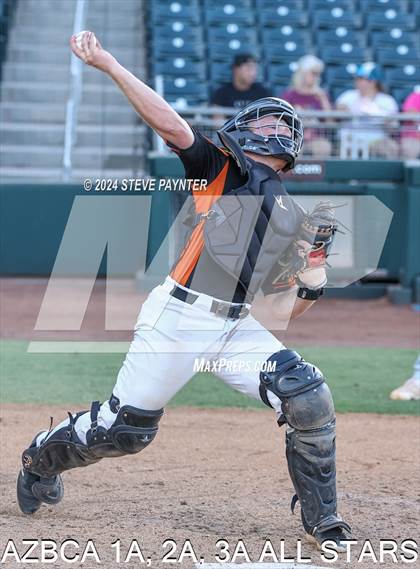 Thumbnail 2 in 2024 AZBCA 1A, 2A, 3A NORTH vs SOUTH ALL-STARS photogallery.