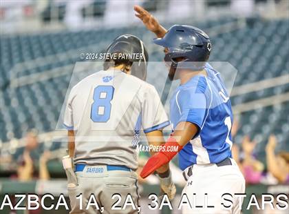 Thumbnail 2 in 2024 AZBCA 1A, 2A, 3A NORTH vs SOUTH ALL-STARS photogallery.