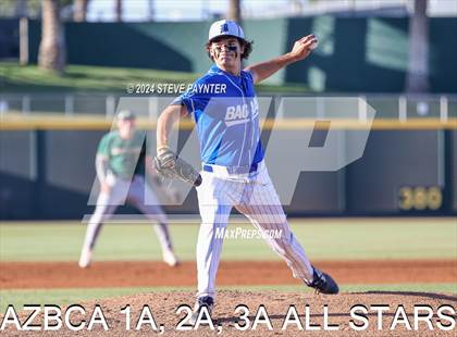 Thumbnail 3 in 2024 AZBCA 1A, 2A, 3A NORTH vs SOUTH ALL-STARS photogallery.