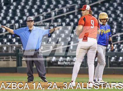 Thumbnail 3 in 2024 AZBCA 1A, 2A, 3A NORTH vs SOUTH ALL-STARS photogallery.