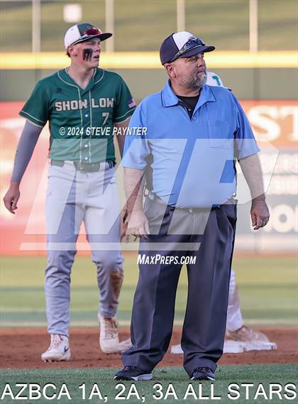Thumbnail 3 in 2024 AZBCA 1A, 2A, 3A NORTH vs SOUTH ALL-STARS photogallery.
