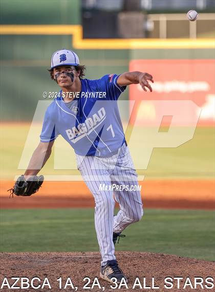 Thumbnail 3 in 2024 AZBCA 1A, 2A, 3A NORTH vs SOUTH ALL-STARS photogallery.