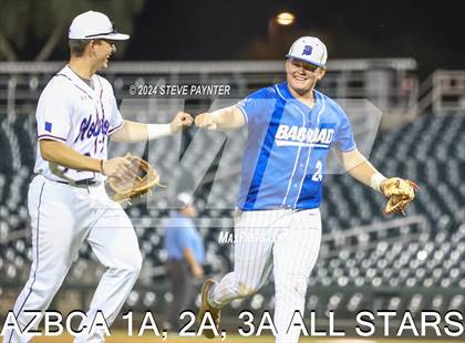 Thumbnail 2 in 2024 AZBCA 1A, 2A, 3A NORTH vs SOUTH ALL-STARS photogallery.