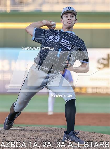 Thumbnail 3 in 2024 AZBCA 1A, 2A, 3A NORTH vs SOUTH ALL-STARS photogallery.