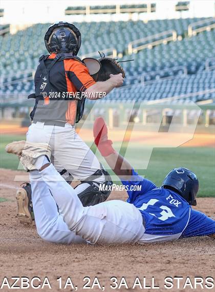 Thumbnail 3 in 2024 AZBCA 1A, 2A, 3A NORTH vs SOUTH ALL-STARS photogallery.