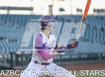 Thumbnail 3 in 2024 AZBCA 1A, 2A, 3A NORTH vs SOUTH ALL-STARS photogallery.