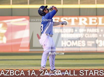 Thumbnail 2 in 2024 AZBCA 1A, 2A, 3A NORTH vs SOUTH ALL-STARS photogallery.